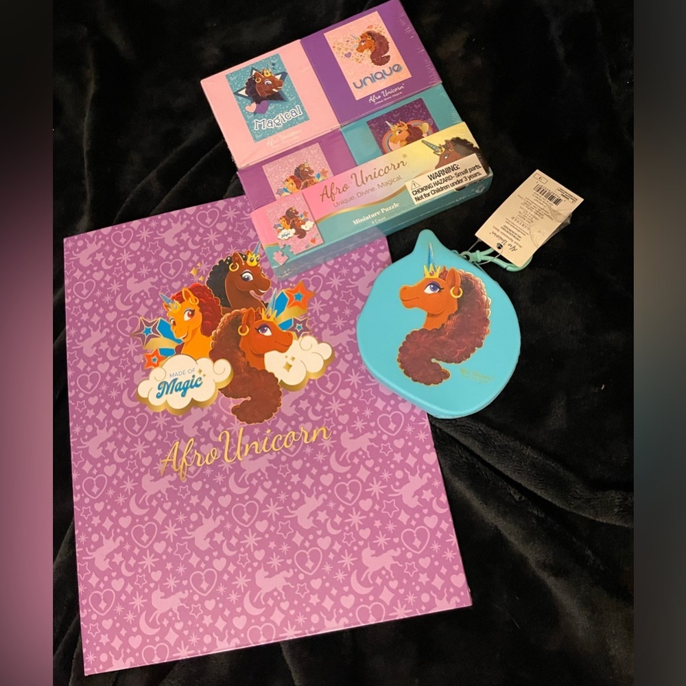🦄Afro Unicorn Bundle